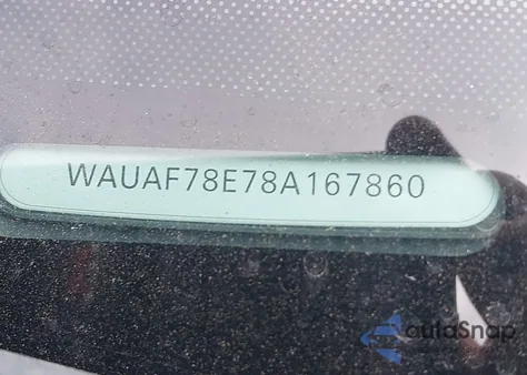 2008 Audi A4 2.0T/2.0T Special Edition from USA, damaged, VIN WAUAF78E78A167860